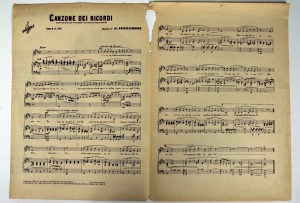Canzone dei Ricordi