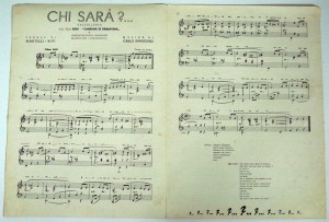 Spartito Chi Sarà